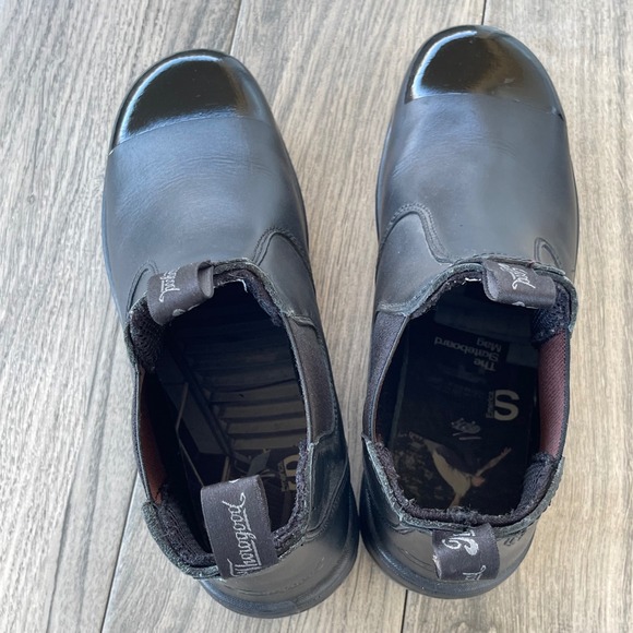 Thorogood Chelsea Work Boots Men 10M Black 804-6134 Composite Safety Toe EH 6" - Picture 13 of 13